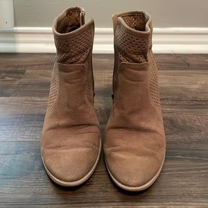 Target Tan booties